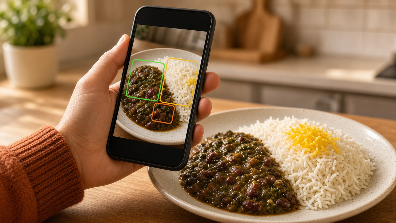 یک عکس از بشقاب، شروع تخمین کالری با هوش مصنوعی